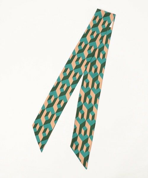 TOMORROWLAND / トゥモローランド バンダナ・スカーフ | TOMORROWLAND ジオメトリック柄 シルクスカーフ | 詳細2