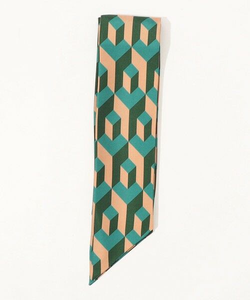 TOMORROWLAND / トゥモローランド バンダナ・スカーフ | TOMORROWLAND ジオメトリック柄 シルクスカーフ | 詳細3