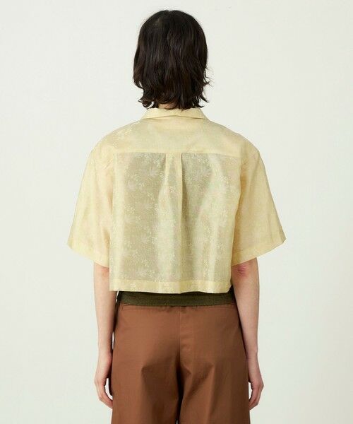 TOMORROWLAND / トゥモローランド シャツ・ブラウス | ラメジャカード イタリアンカラーシャツ | 詳細5