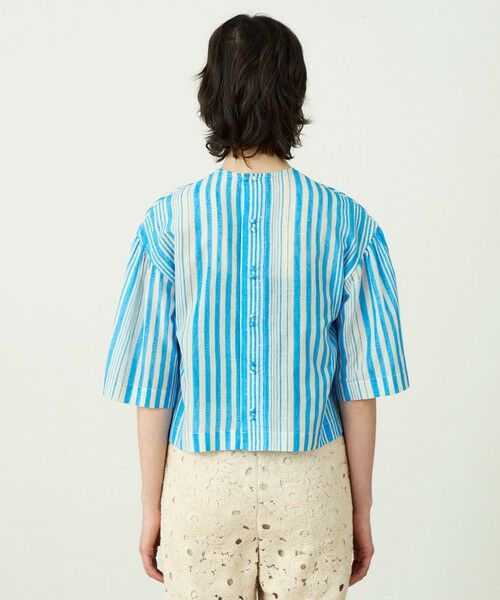 TOMORROWLAND / トゥモローランド シャツ・ブラウス | コットンシルクプリント プルオーバーブラウス | 詳細4