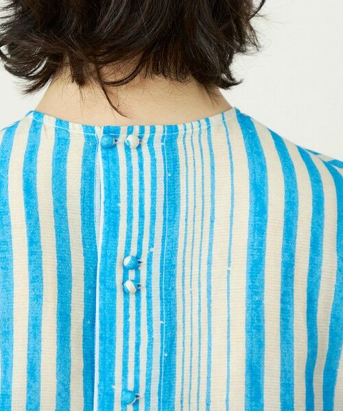 TOMORROWLAND / トゥモローランド シャツ・ブラウス | コットンシルクプリント プルオーバーブラウス | 詳細6