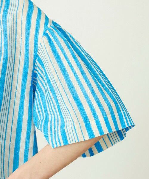 TOMORROWLAND / トゥモローランド シャツ・ブラウス | コットンシルクプリント プルオーバーブラウス | 詳細7