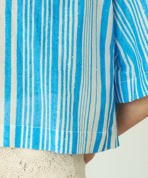 TOMORROWLAND / トゥモローランド シャツ・ブラウス | コットンシルクプリント プルオーバーブラウス | 詳細8