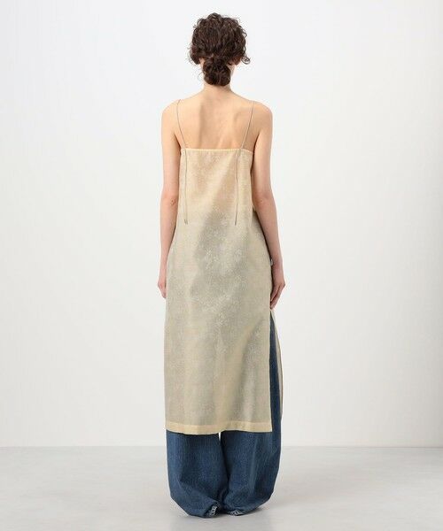 TOMORROWLAND / トゥモローランド ロング・マキシ丈ワンピース | ラメジャカード キャミドレス | 詳細3