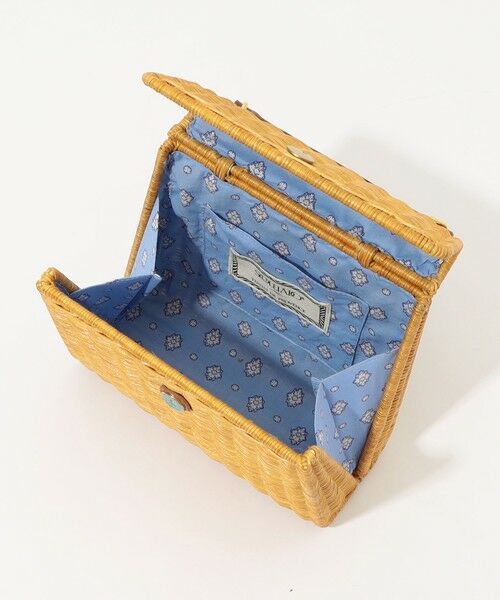TOMORROWLAND / トゥモローランド かごバック | SOULEIADO ラタン スクエアバッグ | 詳細10