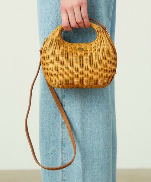 TOMORROWLAND / トゥモローランド かごバック | SOULEIADO ラタン ラウンドバッグ | 詳細1