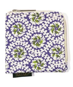 TOMORROWLAND / トゥモローランド ポーチ | 【WEB限定】SOULEIADO コットン フラットポーチ