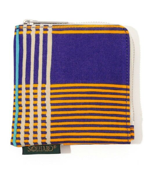 TOMORROWLAND / トゥモローランド ポーチ | 【WEB限定】SOULEIADO コットン フラットポーチ（66 オレンジ系）