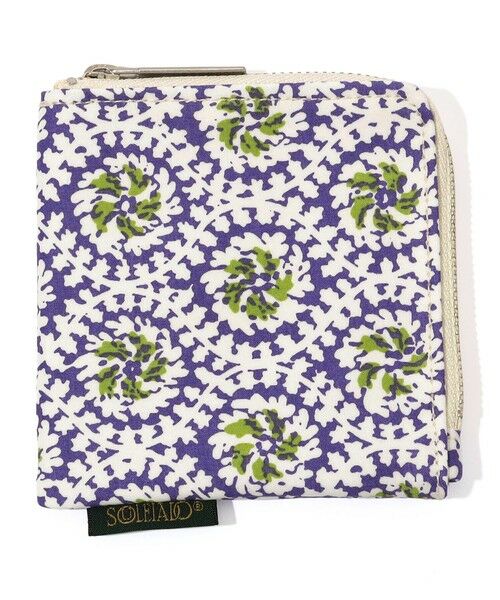 TOMORROWLAND / トゥモローランド ポーチ | 【WEB限定】SOULEIADO コットン フラットポーチ（72 ライトパープル系）