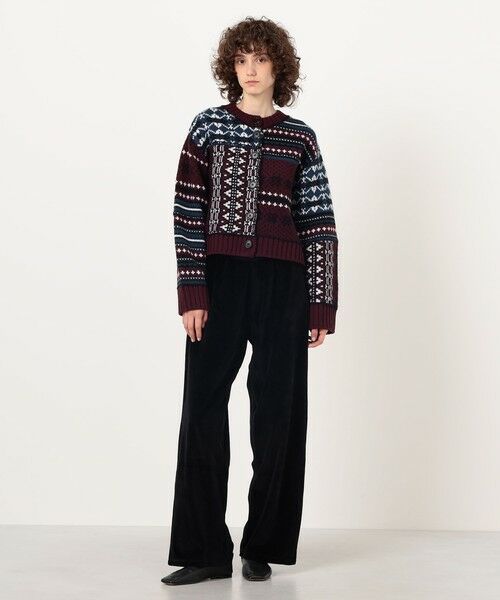 TOMORROWLAND / トゥモローランド ニット・セーター | SEA NEW YORK LINEA FAIR ISLE フェアアイル カーディガン | 詳細1