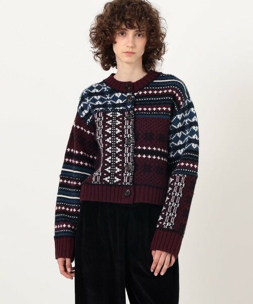 TOMORROWLAND / トゥモローランド ニット・セーター | SEA NEW YORK LINEA FAIR ISLE フェアアイル カーディガン | 詳細2