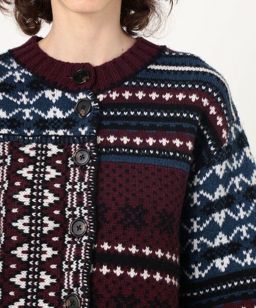 TOMORROWLAND / トゥモローランド ニット・セーター | SEA NEW YORK LINEA FAIR ISLE フェアアイル カーディガン | 詳細5