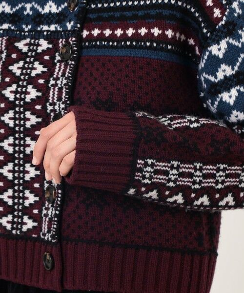 TOMORROWLAND / トゥモローランド ニット・セーター | SEA NEW YORK LINEA FAIR ISLE フェアアイル カーディガン | 詳細7