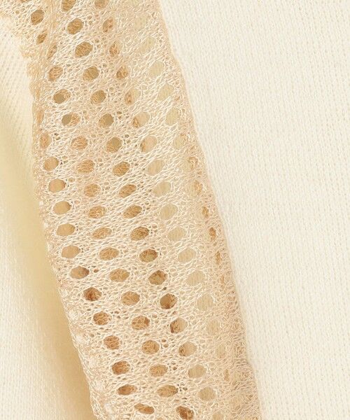 TOMORROWLAND / トゥモローランド ニット・セーター | diotima Merino Mesh Stripe メッシュコンビ タートルネックニット | 詳細10