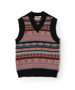 TOMORROWLAND / トゥモローランド ニット・セーター | 【別注】Redeux FAIR ISLE VEST フェアアイル ニットベスト