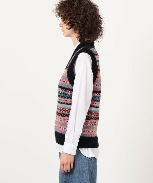 TOMORROWLAND / トゥモローランド ニット・セーター | 【別注】Redeux FAIR ISLE VEST フェアアイル ニットベスト | 詳細3