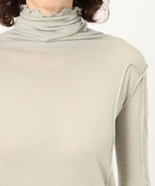 TOMORROWLAND / トゥモローランド カットソー（半袖以外） | BASERANGE OMATO TURTLENECK タートルネックトップ | 詳細5