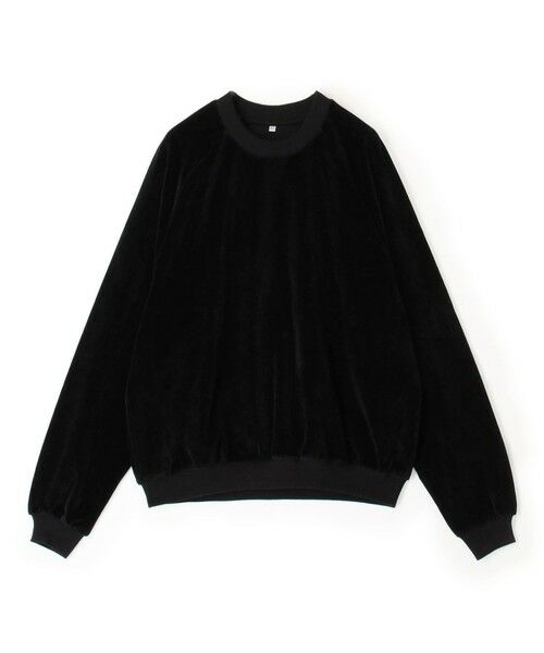 TOMORROWLAND / トゥモローランド スウェット | BASERANGE RIM RAGLAN SWEATSHIR スウェットシャツ（19 ブラック）