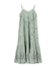 TOMORROWLAND / トゥモローランド ロング・マキシ丈ワンピース | SEA NEW YORK IYLA SOUTACHE SLIP DRESS カットワークレース キャミソールドレス