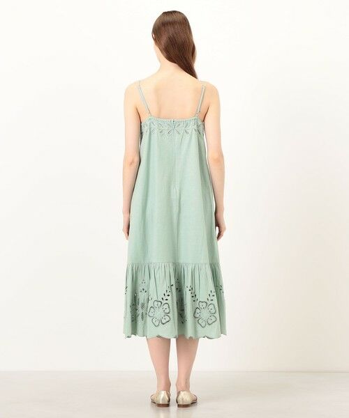 TOMORROWLAND / トゥモローランド ロング・マキシ丈ワンピース | SEA NEW YORK IYLA SOUTACHE SLIP DRESS カットワークレース キャミソールドレス | 詳細3