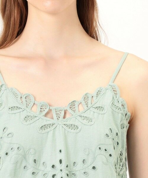 TOMORROWLAND / トゥモローランド ロング・マキシ丈ワンピース | SEA NEW YORK IYLA SOUTACHE SLIP DRESS カットワークレース キャミソールドレス | 詳細4