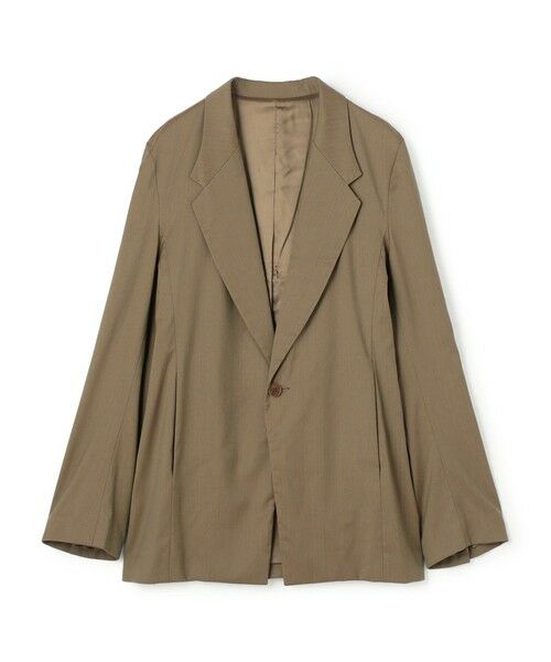 TOMORROWLAND / トゥモローランド テーラードジャケット | GABRIELA COLL GARMENTS JACKET ウールナイロン テーラードジャケット（47 ブラウン）