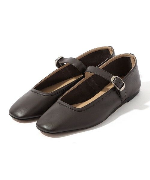 TOMORROWLAND / トゥモローランド フラットシューズ | LE MONDE BERYL BALLET MARY JANE メリージェーン（49 ダークブラウン）
