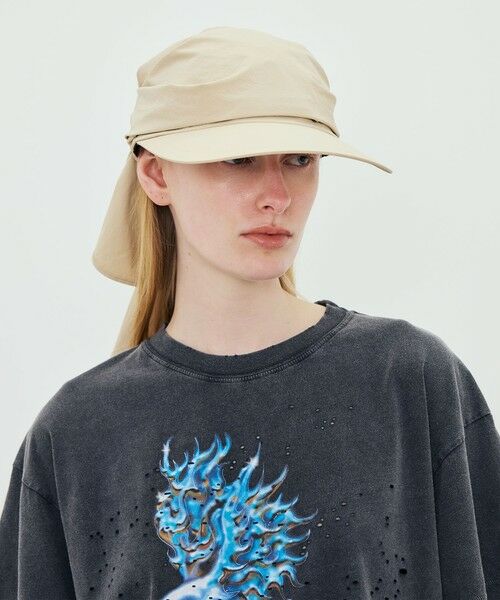 TOMORROWLAND / トゥモローランド キャップ | KIJIMA TAKAYUKI NYLON DETACHABLE SCARF 6パネルキャップ | 詳細1