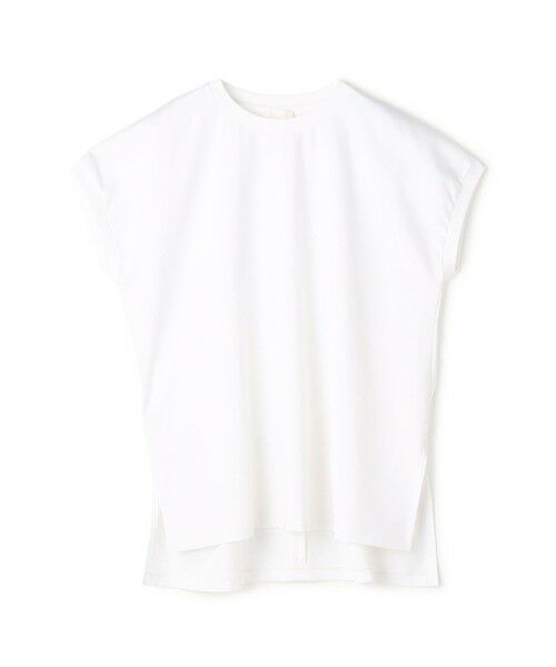 TOMORROWLAND / トゥモローランド Tシャツ | スーピマモクロディ フレンチチュニックTシャツ（11 ホワイト）