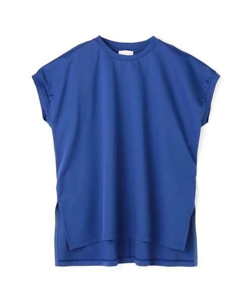 TOMORROWLAND / トゥモローランド Tシャツ | スーピマモクロディ フレンチチュニックTシャツ（67 ブルー）