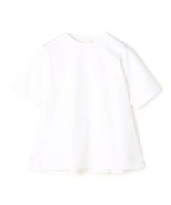 TOMORROWLAND / トゥモローランド Tシャツ | スーピマモクロディ ペプラムTシャツ