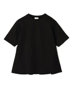 TOMORROWLAND / トゥモローランド Tシャツ | スーピマモクロディ ペプラムTシャツ
