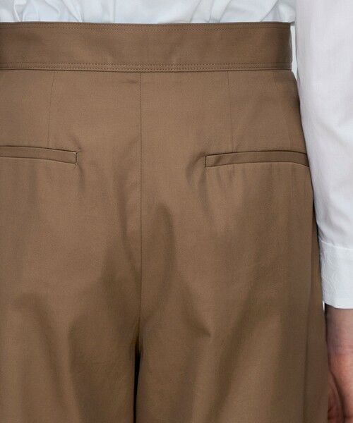 TOMORROWLAND / トゥモローランド その他パンツ | コットンギャバジン タックワイドパンツ | 詳細6