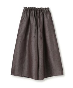 TOMORROWLAND / トゥモローランド その他パンツ | コットンリネンシャンブレー ジュップパンツ