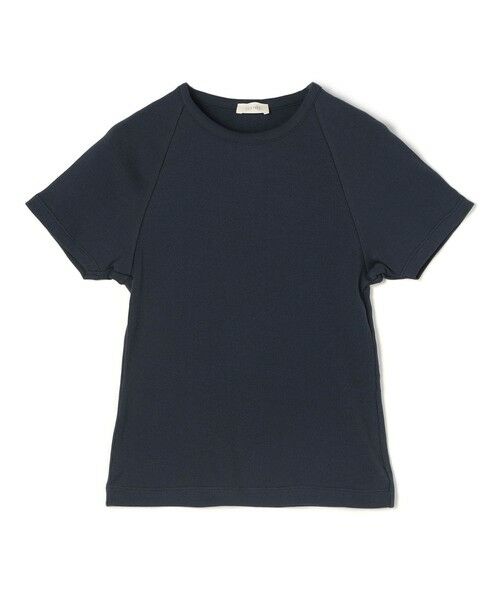 TOMORROWLAND / トゥモローランド Tシャツ | スモールライトリブ ラグランスリーブプルオーバー（17 チャコールグレー）