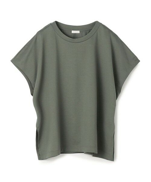 TOMORROWLAND / トゥモローランド Tシャツ | ファインコットン ワイドプルオーバー（57 カーキ）