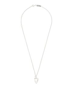 TOMORROWLAND / トゥモローランド ネックレス・ペンダント・チョーカー | avgvst Small Rock Crystal Hart シルバーネックレス
