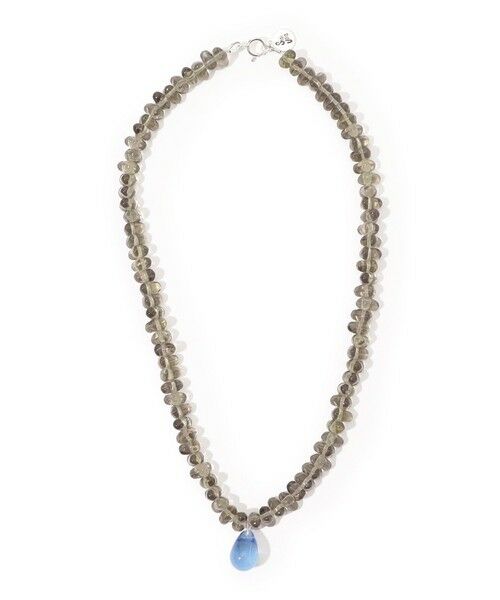 TOMORROWLAND / トゥモローランド ネックレス・ペンダント・チョーカー | 【別注】Sisi Joia CAILLOU BDIA  ALEX LIGHT BLUE DROP ネックレス（18 グレー系）