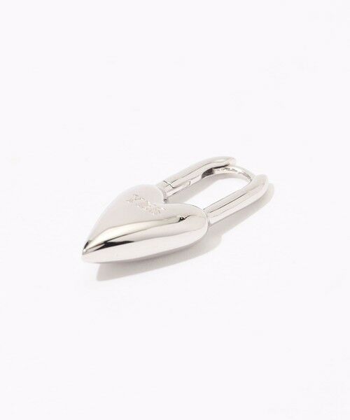TOMORROWLAND / トゥモローランド ピアス・イヤリング | avgvst Yes-No Heart Lock シルバー 片耳ピアス | 詳細2