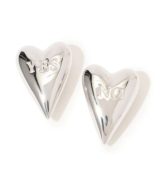 TOMORROWLAND / トゥモローランド ピアス・イヤリング | avgvst Yes-no Heart Studs シルバーピアス(81 シルバー)