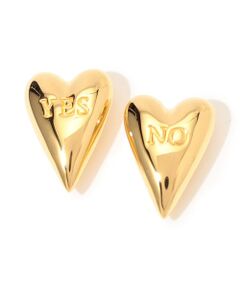 TOMORROWLAND / トゥモローランド ピアス・イヤリング | avgvst Yes-no Heart Studs ゴールドピアス