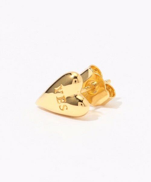 TOMORROWLAND / トゥモローランド ピアス・イヤリング | avgvst Yes-no Heart Studs ゴールドピアス | 詳細2