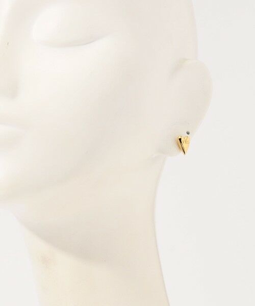 TOMORROWLAND / トゥモローランド ピアス・イヤリング | avgvst Yes-no Heart Studs ゴールドピアス | 詳細4