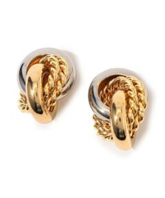 TOMORROWLAND / トゥモローランド ピアス・イヤリング | Kenneth Jay Lane G&S knot ピアス