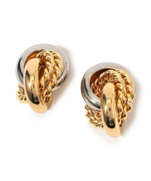 TOMORROWLAND / トゥモローランド ピアス・イヤリング | Kenneth Jay Lane G&S knot ピアス | 詳細1