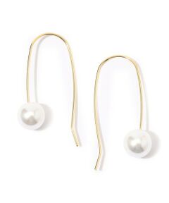 TOMORROWLAND / トゥモローランド ピアス・イヤリング | 【別注】Kenneth Jay Lane pearl drop wire ピアス
