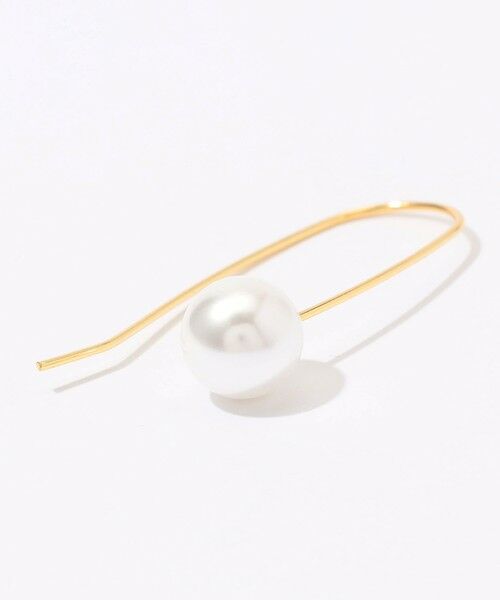TOMORROWLAND / トゥモローランド ピアス・イヤリング | 【別注】Kenneth Jay Lane pearl drop wire ピアス | 詳細2