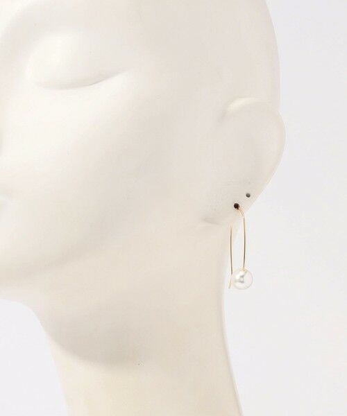 TOMORROWLAND / トゥモローランド ピアス・イヤリング | 【別注】Kenneth Jay Lane pearl drop wire ピアス | 詳細4