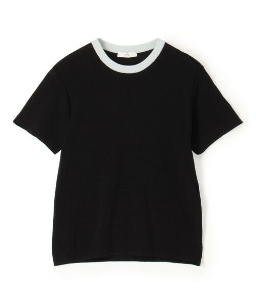 TOMORROWLAND / トゥモローランド Tシャツ | ATON PERFECT FIT プルオーバー(18 ブラック系)