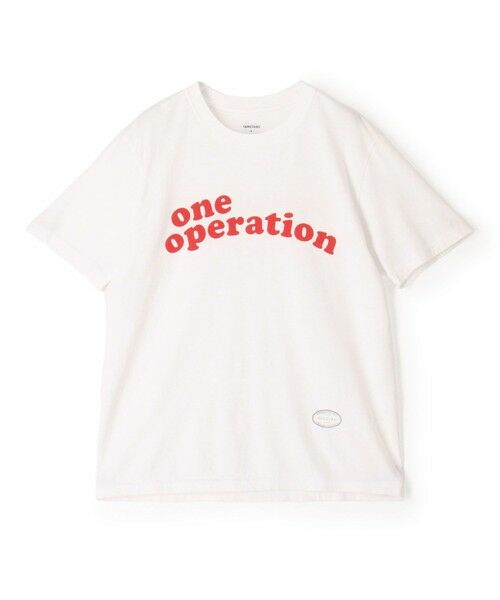 TOMORROWLAND / トゥモローランド Tシャツ | TANGTANG ONE OPE T-3265 コットン プルオーバー（12 ホワイト系）